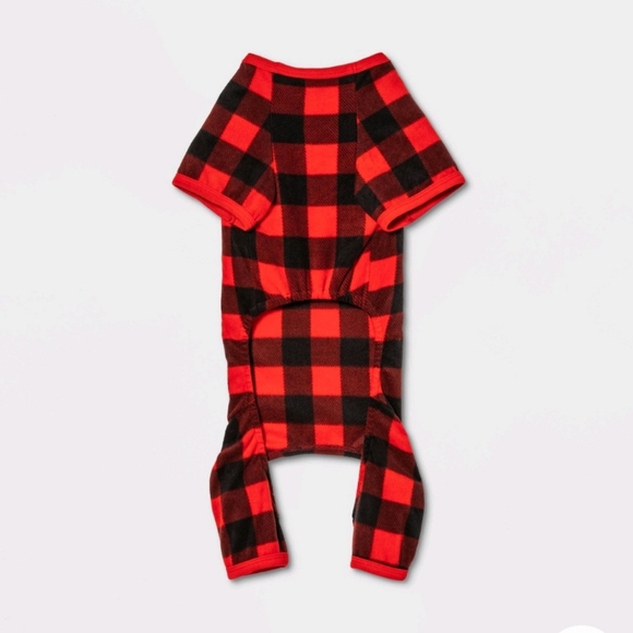 Dog Buffalo Plaid pjs - Picture 3 of 7